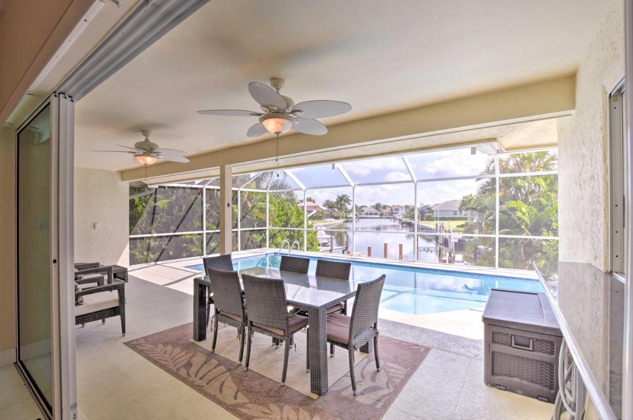 Canalfront Home With Private Saltwater Pool! Marco Island Eksteriør billede